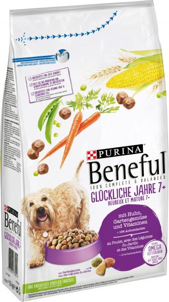 Beneful Glückliche Jahre 7+ mit Huhn, Gartengemüse und Vitaminen