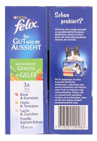 Felix So gut wie es aussieht gemischte Vielfalt mit Gemüse