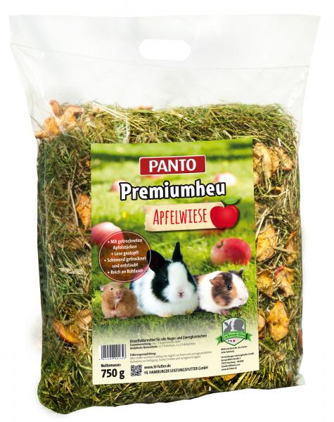 Panto Premiumheu Apfelwiese Einzelfuttermittel für Nager und Zwergkaninchen
