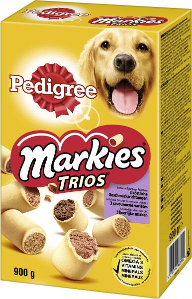 Pedigree Markies Trios Fleischige Röllchen