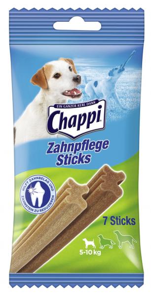 Chappi Zahnpflege Sticks für kleine Hunde