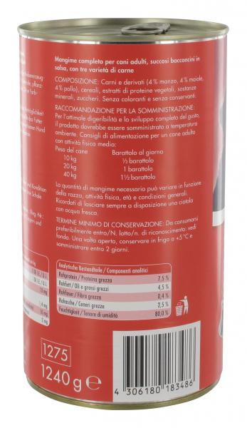 Jeden Tag Saftige Brocken in Sauce 3 Sorten Fleisch