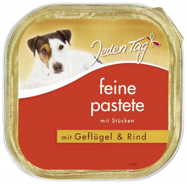 Jeden Tag Feine Pastete mit Geflügel & Rind