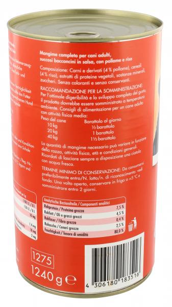Jeden Tag Saftige Brocken in Sauce Geflügel & Reis