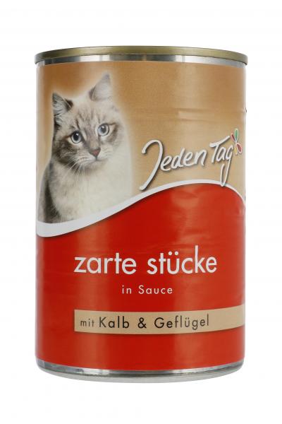 Jeden Tag Zarte Stücke in Sauce Kalb & Geflügel