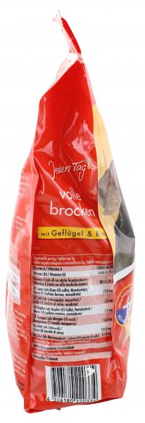 Jeden Tag Volle Brocken mit Geflügel & Rind