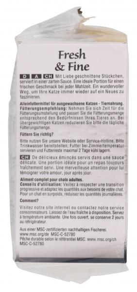 Sheba Fresh & Fine Feine Vielfalt mit Geflügel, Truthahn & Lachs