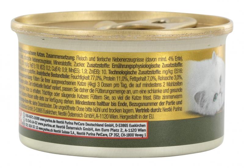 Gourmet Gold Feine Pastete mit Ente & Spinat