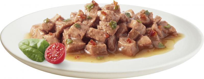 Purina Gourmet Gold Zarte Häppchen in Sauce mit Gemüse mit Kalb