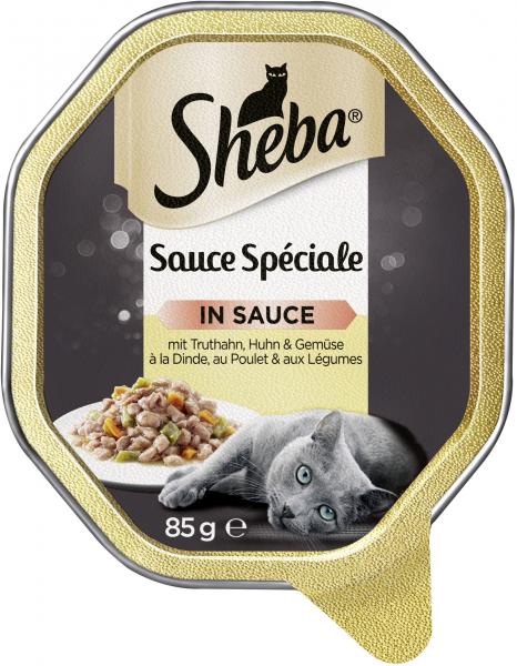 Sheba Sauce Spéciale in Sauce mit Truthahn, Huhn & Gemüse