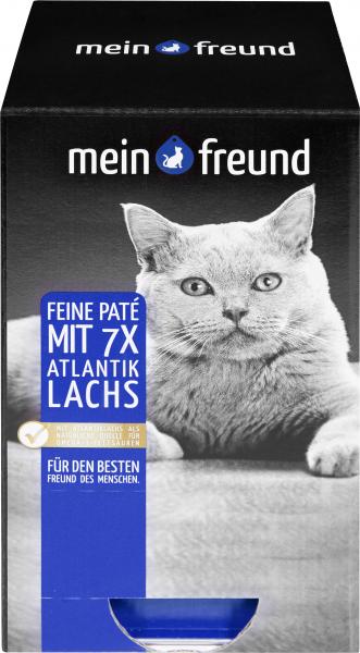 Mein Freund Katze Feine Paté mit Lachs MHD 10.09.18