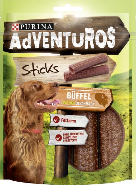 Adventuros Sticks mit Büffelgeschmack