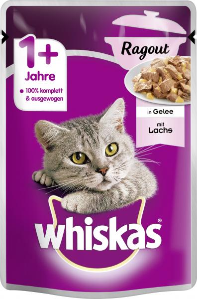 Whiskas 1+ Ragout mit Lachs