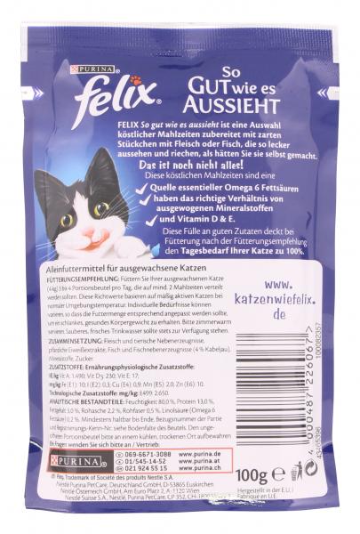Felix So gut wie es aussieht mit Kabeljau in Gelee