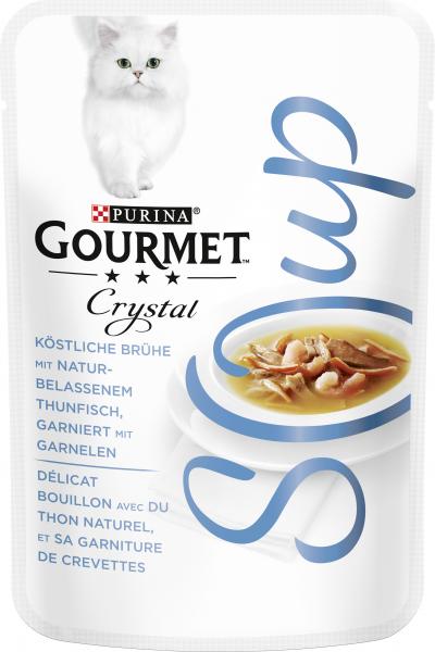 Gourmet Crystal Soup Thunfisch & Garnelen