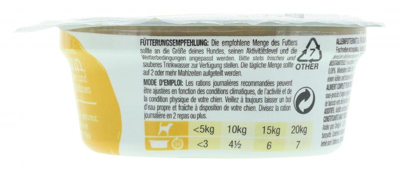 Beneful Schlemmermenü Huhn, Karotten und grünen Bohnen