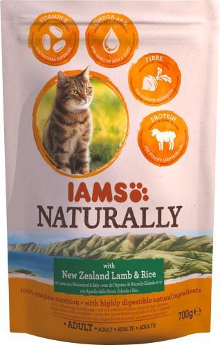 Iams Naturally Cat mit Lamm & Reis