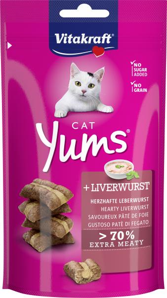 Vitakraft Cat Yums + Leberwurst
