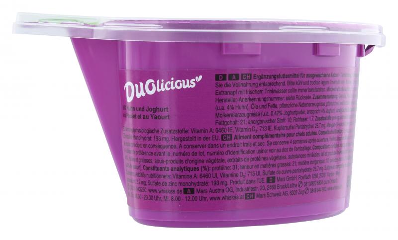 Whiskas Duolicious Snacks mit Huhn & Joghurt