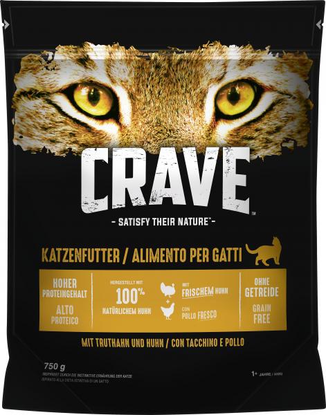 Crave Katzenfutter mit Truthahn & Huhn
