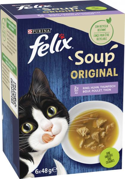 Felix Soup Original Rind-Huhn-Thunfisch