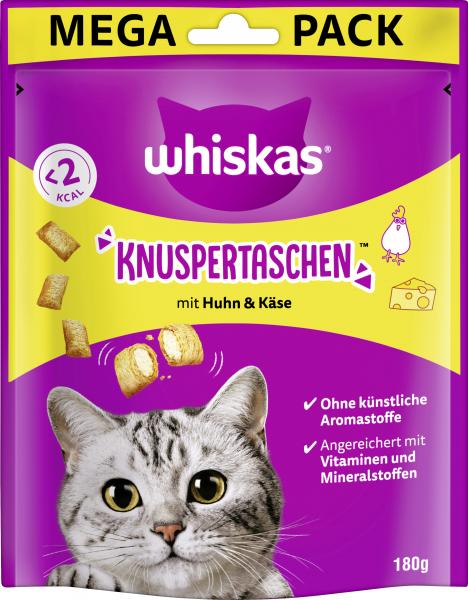 Whiskas Knuspertaschen Huhn & Käse