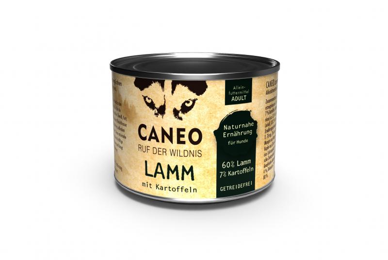Caneo Hund Lamm mit Karfoffeln 