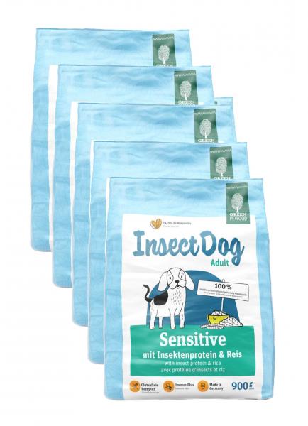 Green Petfood InsectDog Adult Sensitive mit Insektenprotein & Reis