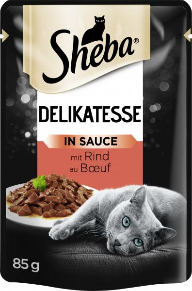 Sheba Delikatesse in Sauce mit Rind