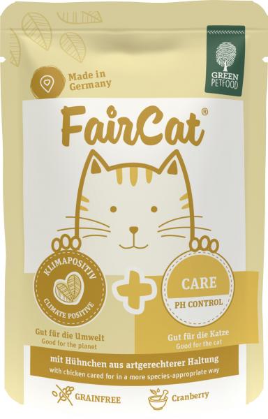 Green Petfood FairCat Care mit Hühnchen