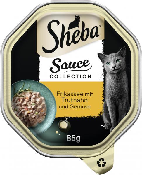 Sheba Sauce Collection Sauce Frikassée mit Truthahn und Gemüse