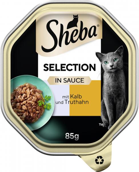 Sheba Selection in Sauce mit Kalb und Truthahn