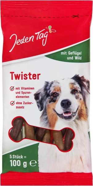 Jeden Tag Hund Twister Geflügel und Wild