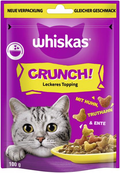 Whiskas Crunch mit Huhn, Truthahn und Ente