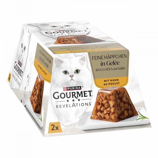Purina Gourmet Revelations Feine Häppchen mit Huhn