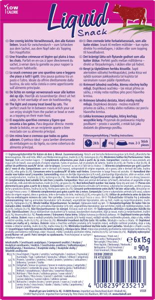 Vitakraft Katzensnack Liquid Rind + Katzengras