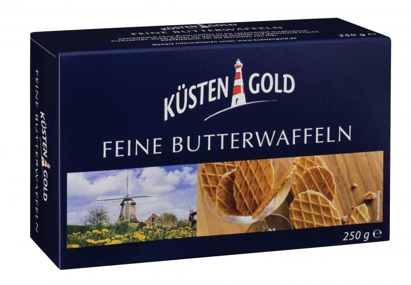 Küstengold Feine Butterwaffeln