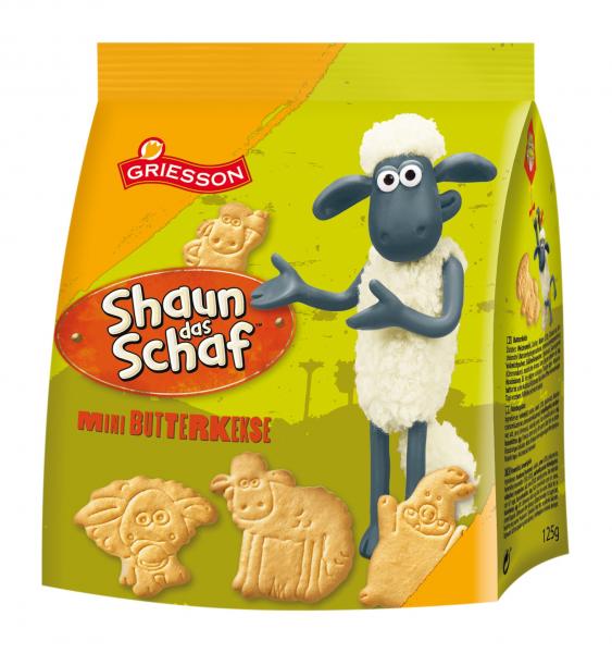 Griesson Shaun das Schaf Mini Butterkeks