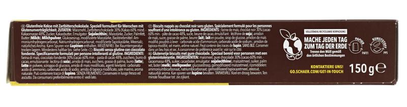 Schär Choco-Keks Zartbitterschokolade