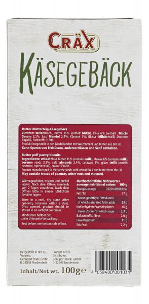 Cräx Käsegebäck Blätterteig Stäbchen Mix