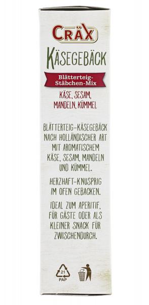 Cräx Käsegebäck Blätterteig Stäbchen Mix