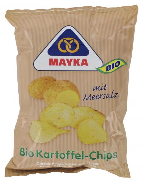 Mayka Bio Kartoffel-Chips mit Meersalz
