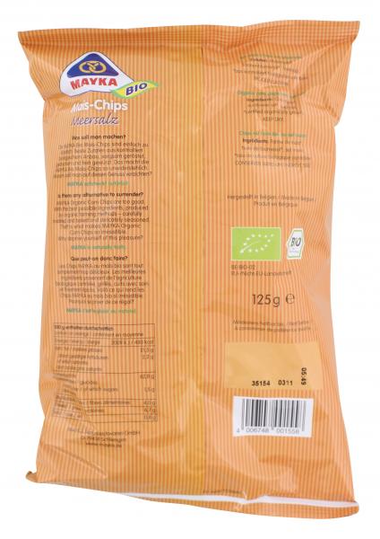 Mayka Bio Mais-Chips mit Meersalz