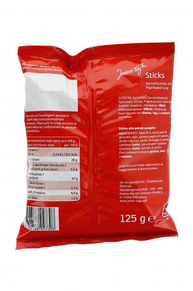 Jeden Tag Kartoffelsticks