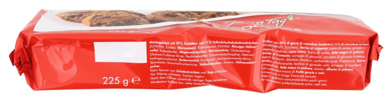 Jeden Tag Cookies mit Schokostückchen