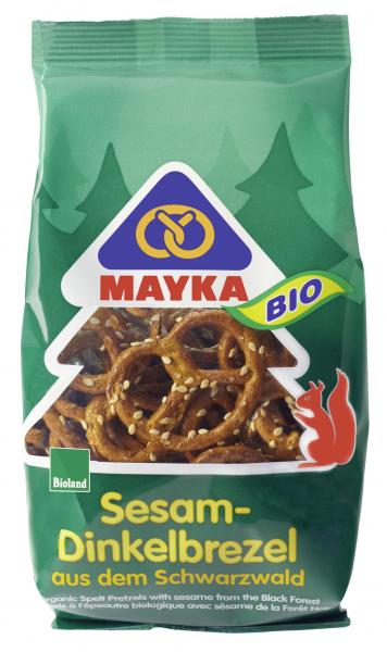 Mayka Bio Schwarzwald Sesam-Dinkelbrezel