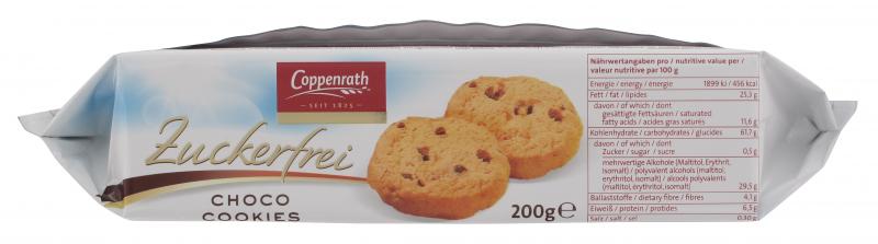 Coppenrath Choco Cookies zuckerfrei