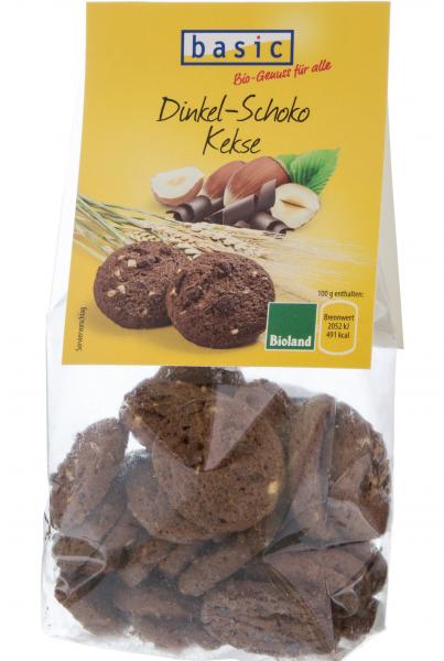 Basic Dinkel-Schoko-Kekse Bioland