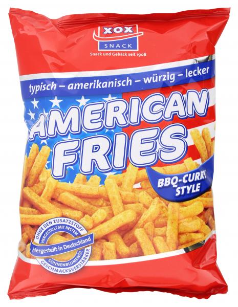 Xox American Fries BBQ-Curry Style