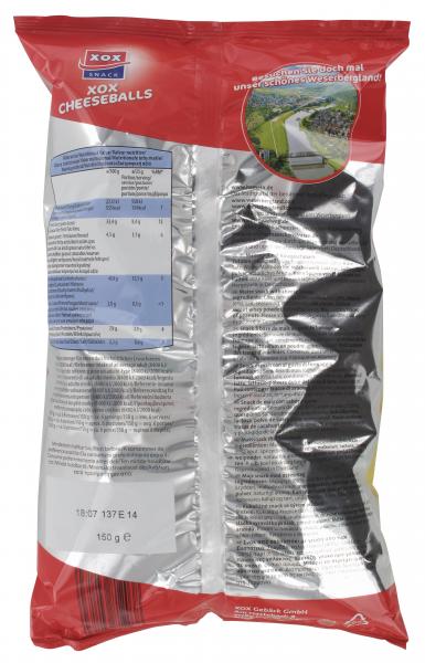 Xox Cheeseballs Käse-Mix